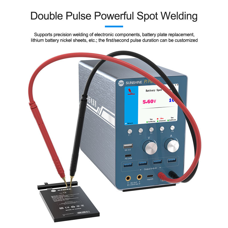 SUNSHINE P1 Pro Max Intelligent Regulated Power Supply Current Voltage Regulation Power Meter SUNSHINE P1 Pro Max Intelligent Regulated Power Supply Current Voltage Regulation Power Meter